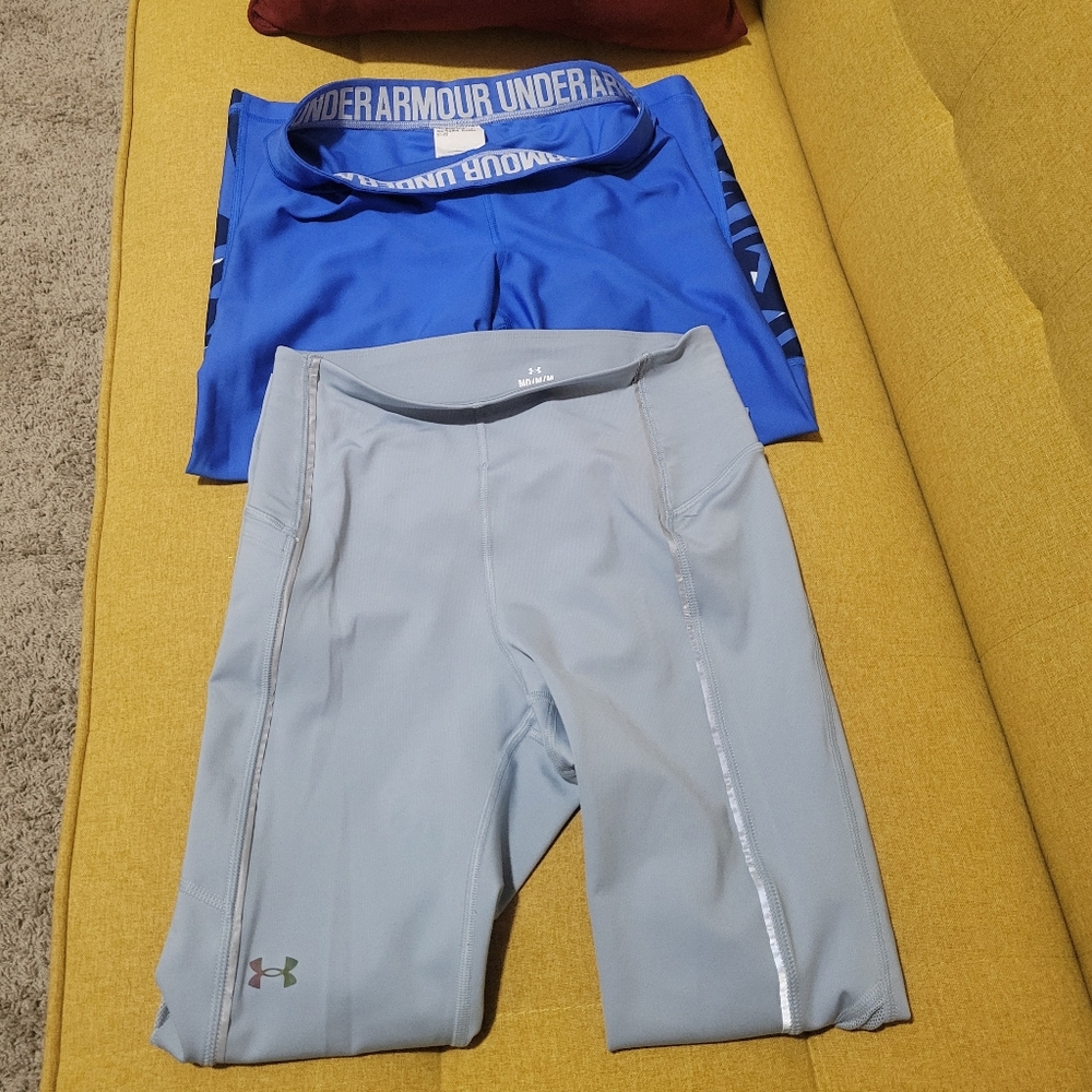 Under Armour Blue Performance Leggings/Tights